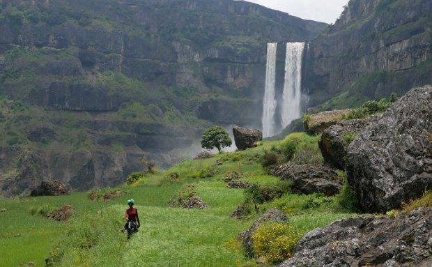 Zala Waterfall in North Shoa