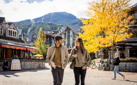 Whistler Village Stroll Fall, Source: Tourism Whistler/Justa Jeskova