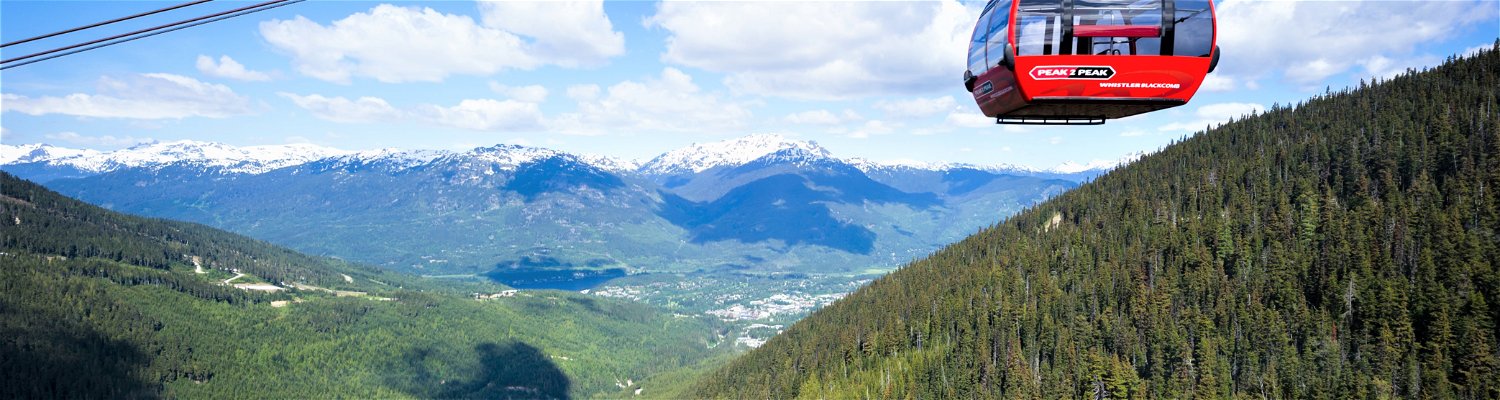 Peak to Peak Whistler, BC, Canada Source: Tourism Whistler/Mike Crane