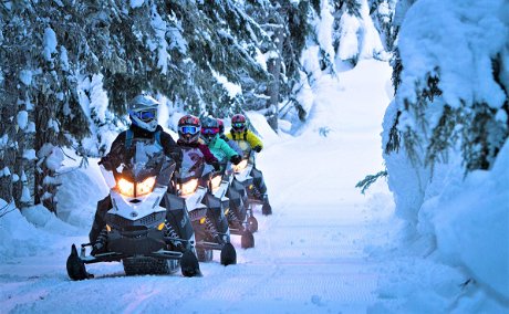 Snowmobile Tours, Whistler Canada