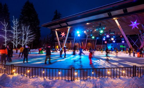 Ice Skating in Whistler - Elevate Vacations Whistler bc