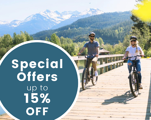 Whistler Vacation rental special offers, accommodation deals, BC, Canada