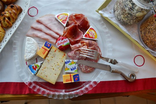 Cheese and Ham platter