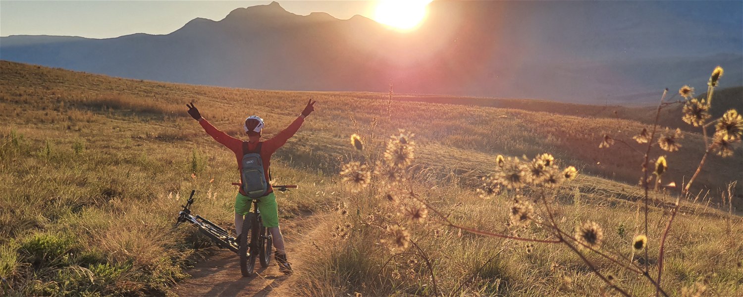 MTB Sunrise Trail Riding Drakensberg MTB Tour Montusi MTB