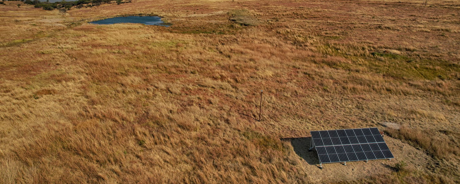 Solar Powered Borehole at Three Tree Hill