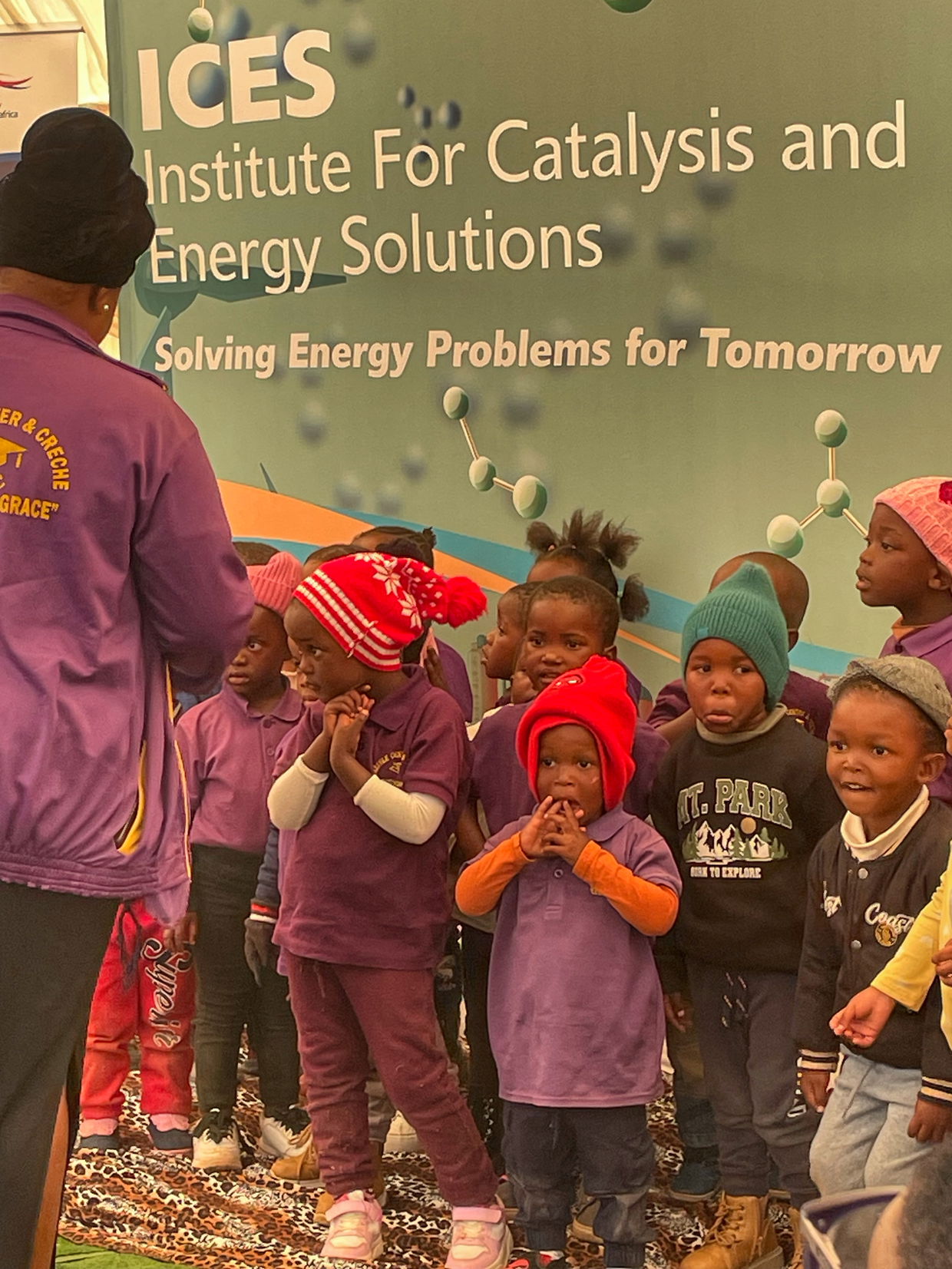 Sakhile Centre of Learning children performing at event