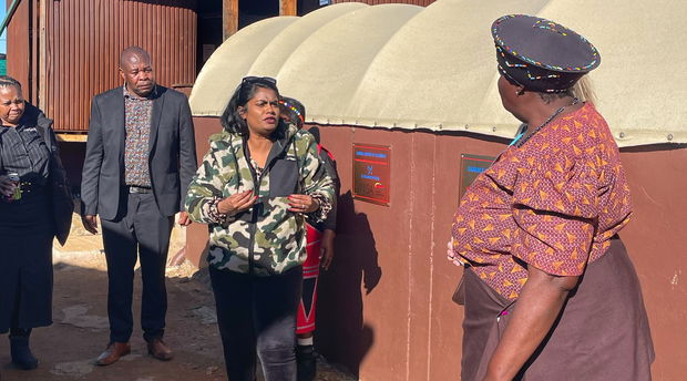 Biogas Digester at Sakhile Centre of Learning