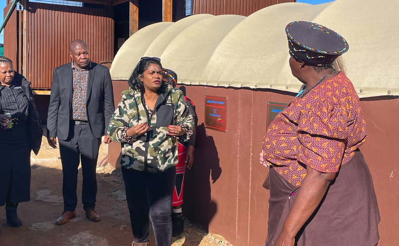 Biogas Digester at Sakhile Centre of Learning