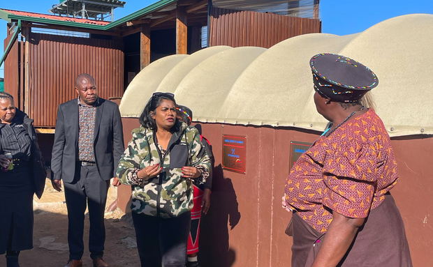 Biogas Digester at Sakhile Centre of Learning