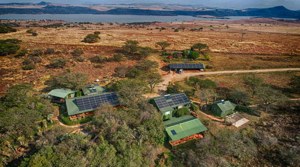 Solar installation for sustainable tourism at Three Tree Hill