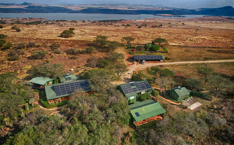 Solar installation for sustainable tourism at Three Tree Hill